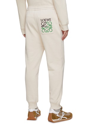 Back View - Click To Enlarge - LOEWE - Logo Embroidered Back Pocket Jogger Pants