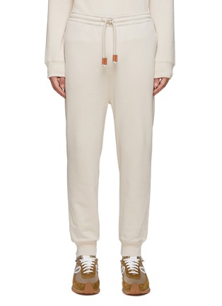 Main View - Click To Enlarge - LOEWE - Logo Embroidered Back Pocket Jogger Pants