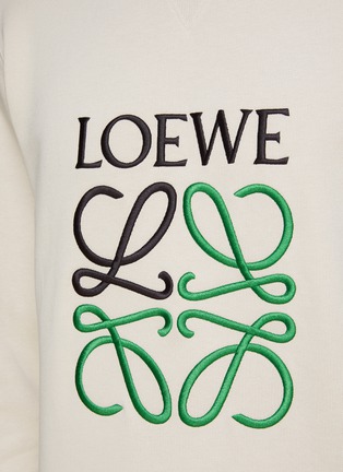  - LOEWE - Embroidered Anagram Logo Sweatshirt