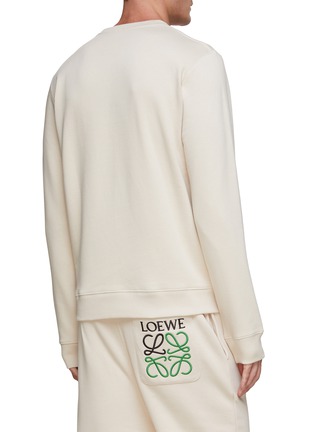 Back View - Click To Enlarge - LOEWE - Embroidered Anagram Logo Sweatshirt