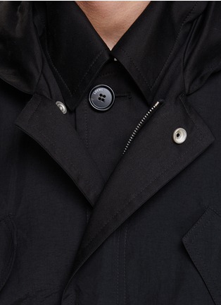  - LOEWE - Double Layer Hooded Parka