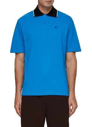 Main View - Click To Enlarge - LOEWE - Anagram Polo Shirt