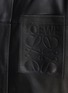  - LOEWE - Debossed Anagram Leather Overshirt