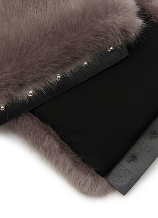 Detail View - Click To Enlarge - LOEWE - Faux Fur Collar