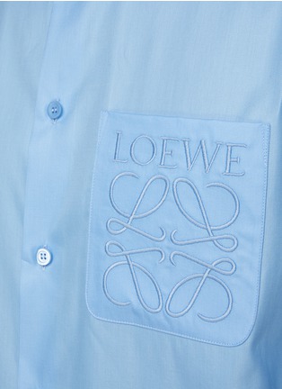  - LOEWE - Embroidered Anagram Pocket Shirt