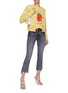 Figure View - Click To Enlarge - MOTHER - The Insider Crop Bootcut Jeans