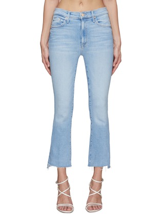 Main View - Click To Enlarge - MOTHER - The Roller Frayed Hem Jeans