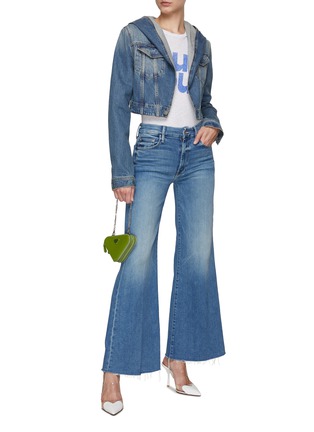 Figure View - Click To Enlarge - MOTHER - The Roller Wide Leg Jeans