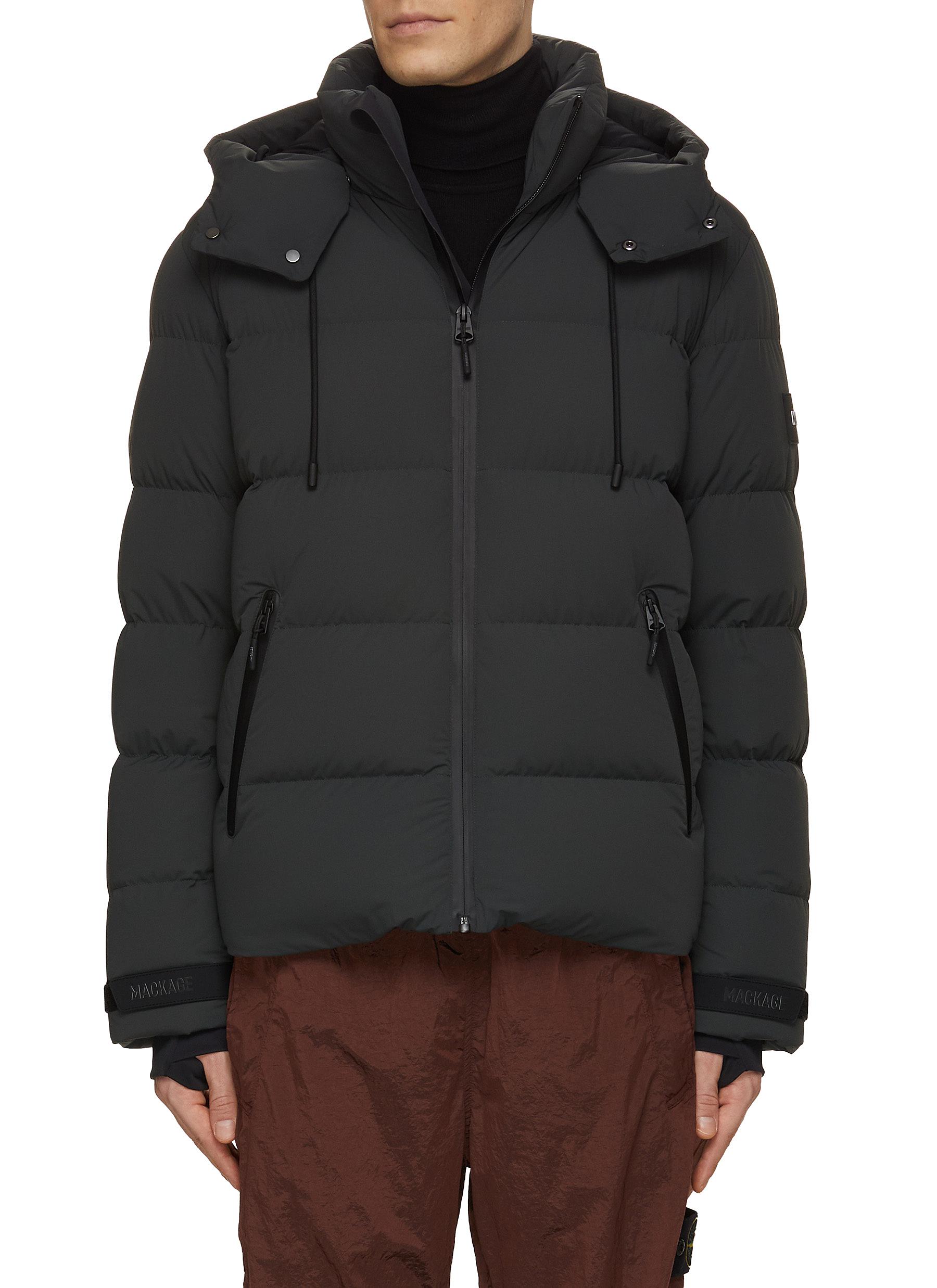 SAMUEL Hooded Reflective Puffer Ski Jacket