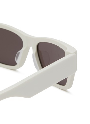 Detail View - Click To Enlarge - BALENCIAGA - Logo Acetate Sunglasses