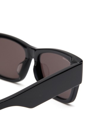 Detail View - Click To Enlarge - BALENCIAGA - Logo Acetate Sunglasses