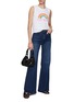 Figure View - Click To Enlarge - MOTHER - The Hustler Wide Leg Jeans