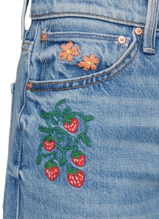  - MOTHER - The Dodger Embroidered Jeans