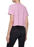 Back View - Click To Enlarge - MOTHER - The Grab Bag Cropped T-Shirt