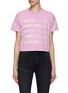 Main View - Click To Enlarge - MOTHER - The Grab Bag Cropped T-Shirt