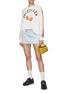 Figure View - Click To Enlarge - MOTHER - The Fun Dip Micro Denim Skirt