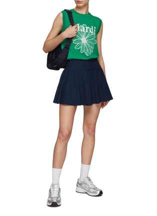 Figure View - Click To Enlarge - MARDI MERCREDI - FlowerMardi Intarsia Knit Tank Top