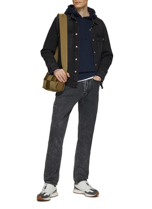 Figure View - Click To Enlarge - DENHAM - Roger Scissor Logo Hoodie