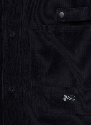  - DENHAM - Corduroy Banded Collar Overshirt
