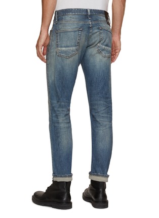 Back View - Click To Enlarge - DENHAM - Ridge Straight Leg Jeans