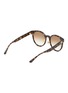 Figure View - Click To Enlarge - GUCCI - Logo Tortoiseshell Effect Acetate Round Sunglasses