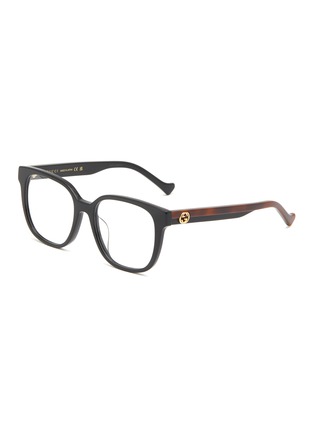 Main View - Click To Enlarge - GUCCI - Bicoloured Temple Acetate Optical Glasses