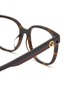 Detail View - Click To Enlarge - GUCCI - Bicoloured Temple Tortoiseshell Effect Acetate Optical Glasses