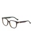 Main View - Click To Enlarge - GUCCI - Bicoloured Temple Tortoiseshell Effect Acetate Optical Glasses