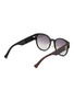 Figure View - Click To Enlarge - GUCCI - Tricoloured Temple Acetate Round Sunglasses