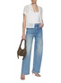 Figure View - Click To Enlarge - MOTHER - High Rise Wide Leg Jeans
