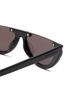 Detail View - Click To Enlarge - SAINT LAURENT - Half Frame Acetate Sunglasses