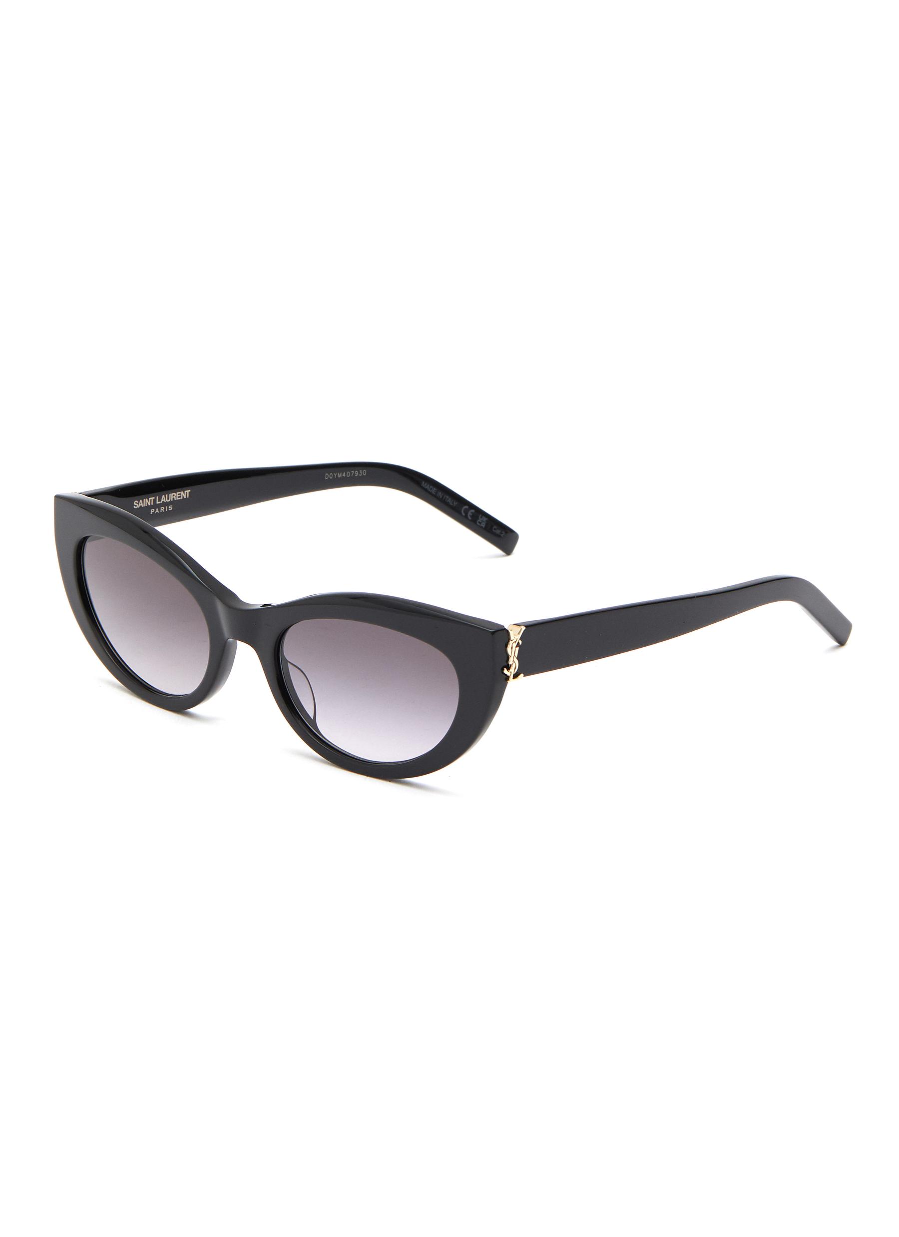 YSL Gold Rim Cat Eye Sunglasses