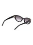 Figure View - Click To Enlarge - SAINT LAURENT - Logo Thick Acetate Sunglasses
