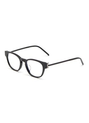 Main View - Click To Enlarge - SAINT LAURENT - Logo Acetate Optical Glasses