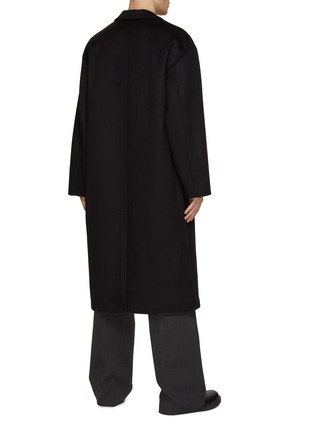 Back View - Click To Enlarge - LOEWE - Long Drape Collar Coat