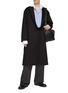 Figure View - Click To Enlarge - LOEWE - Long Drape Collar Coat