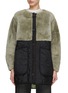 Main View - Click To Enlarge - MARFA STANCE - Reversible Shearling Quilt Coat