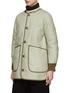 Detail View - Click To Enlarge - MARFA STANCE - Hooded Reversible Shearling Coat