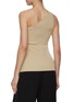 Back View - Click To Enlarge - TOTEME - Ribbed One Shoulder Top