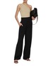 Figure View - Click To Enlarge - TOTEME - Ribbed One Shoulder Top