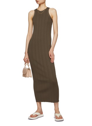 Figure View - Click To Enlarge - TOTEME - Seamless Rib Tank Dress
