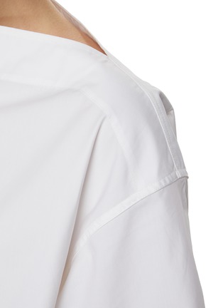 - TOTEME - Cotton Dart Neck Top