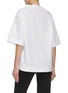 Back View - Click To Enlarge - TOTEME - Cotton Dart Neck Top
