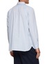 Back View - Click To Enlarge - NANAMICA - Striped Relax Fit Wind Shirt