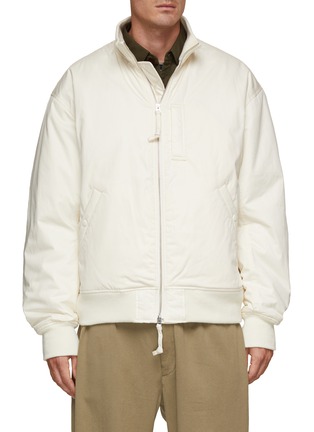 Main View - Click To Enlarge - NANAMICA - PrimaLoft Insulation Oversized MA-1 Bomber Jacket
