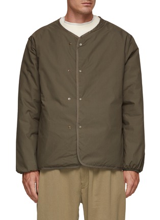Main View - Click To Enlarge - NANAMICA - Kodenshi Reversible Collarless Down Coat