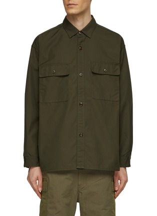 Main View - Click To Enlarge - NANAMICA - Lightweight Chest Pocket Shirt
