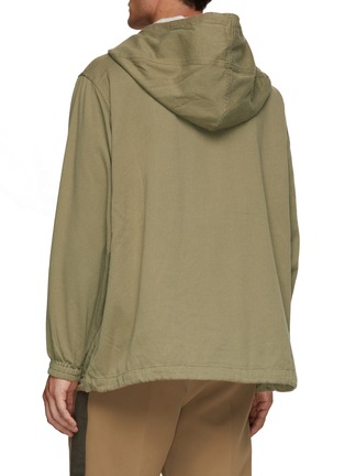 Back View - Click To Enlarge - NANAMICA - High Neck Hoodie