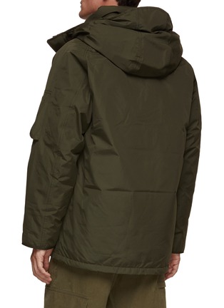 Back View - Click To Enlarge - NANAMICA - GORE-TEX Kodenshi Hooded Down Jacket