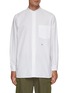 Main View - Click To Enlarge - NANAMICA - Band Collar Wind Shirt